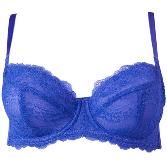 VENUS Other - Venus Unlined Royal Blue Lace Bra Size 36B